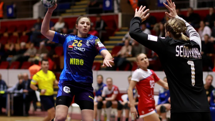 
    Anca Polocoșer a avut o evoluție foarte bună în meciul cu SenegalFoto: Marian Burlacu  