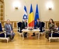 Ieri, la Cotroceni, la întâlnirea oficială cu președintele Israelului Foto: Facebook 