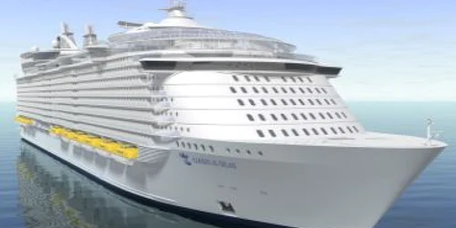 Cel mai luxos şi extravagant vas de croazieră va fi lansat miercuri la apă
