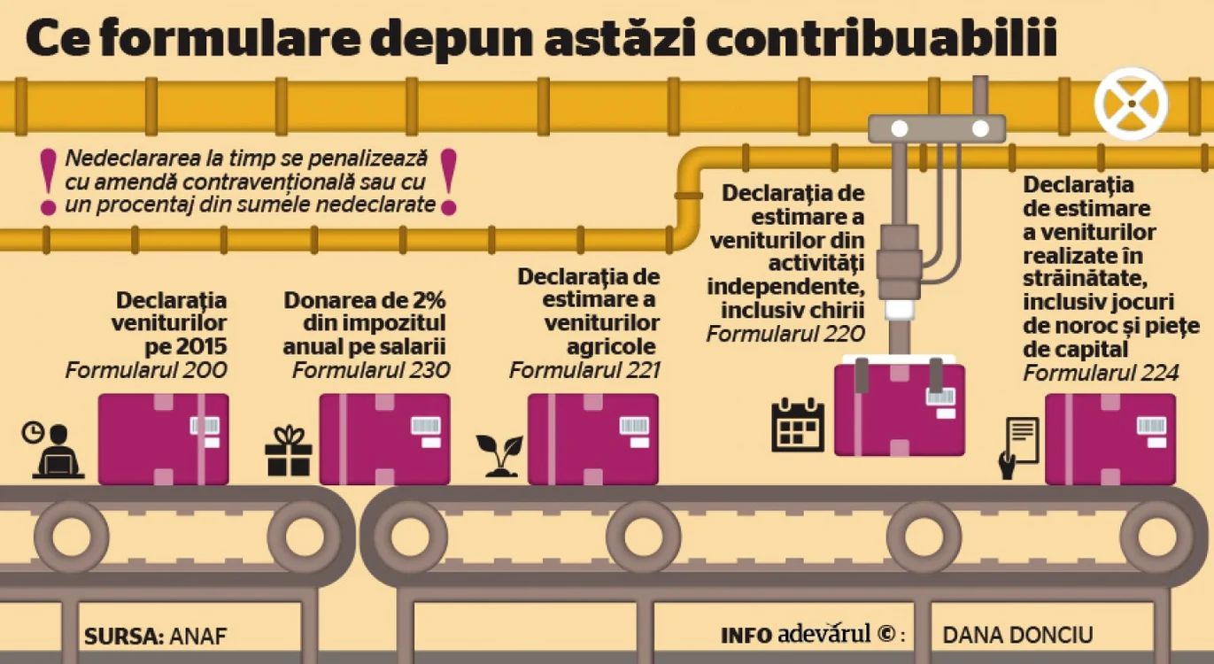 declaratii fisc 25 mai