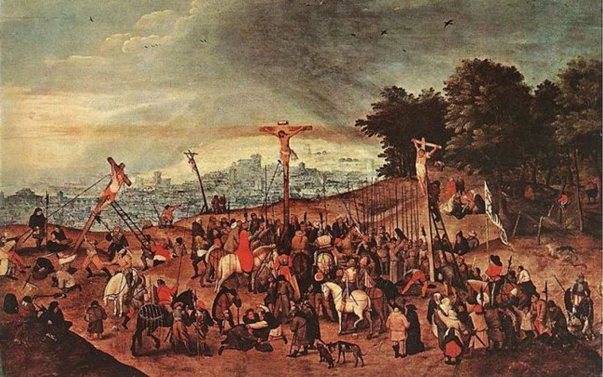 „The Crucifixion”, Pieter Bruegel cel Tânăr