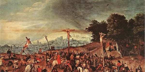 The Crucifixion - Pieter Bruegel cel Tanar