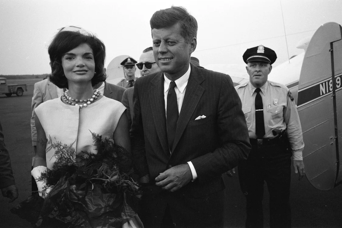Kennedys At Airport jpeg