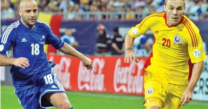 Alexandru Maxim a marcat două goluri pentru naţionala României în 2012 FOTO Cosmin Iftode