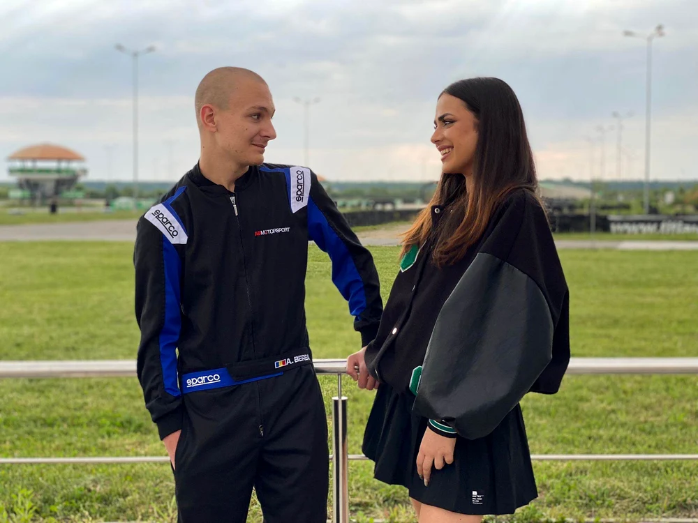 Cei doi protagonisti, fiica Marijuanei, Alessia si Andrei Berea