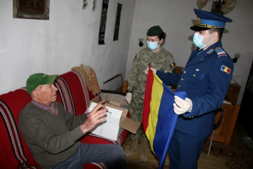 Veterani de război FOTO Constantin Itu Brigada 2 Vânători de munte