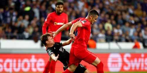 Anderlecht - FCSB, meci din grupa B a UEFA Europa Conference League, Bruxelles, Belgia. FOTO EPA-EFE