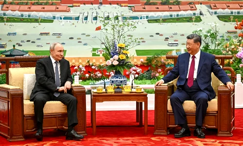 Putin și Xi Jinping FOTO AFP