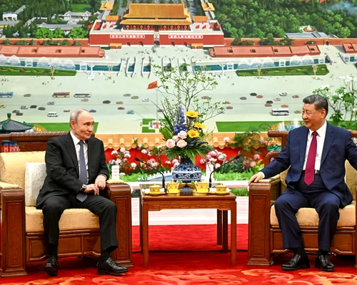 Putin și Xi Jinping FOTO AFP