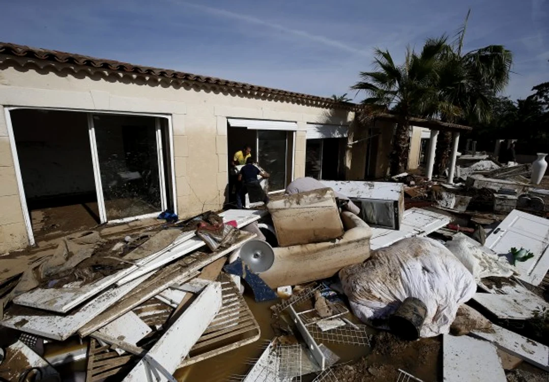 Catastrofa naturală a cuprins sud-estul Franței