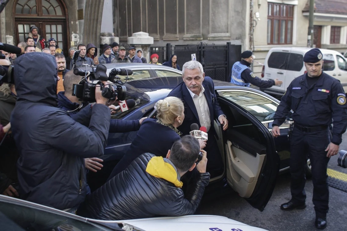 Liviu Dragnea la DNA FOTO Inquam Photos / Octav Ganea