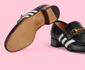 Așa arată mocasinii Gucci - Adidas. foto: Gucci.com