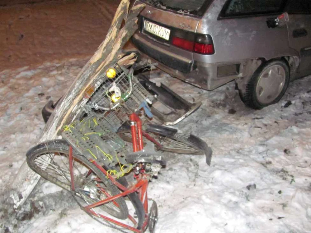 Biciclistul a ajuns în comă la spital