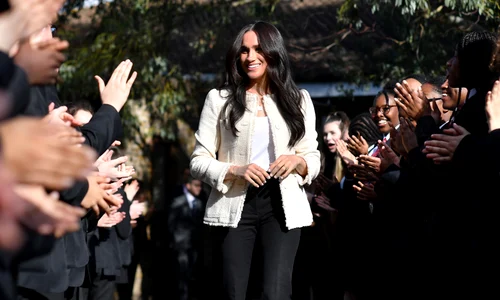 Meghan Markle printre școlari  foto   GettyImages jpg