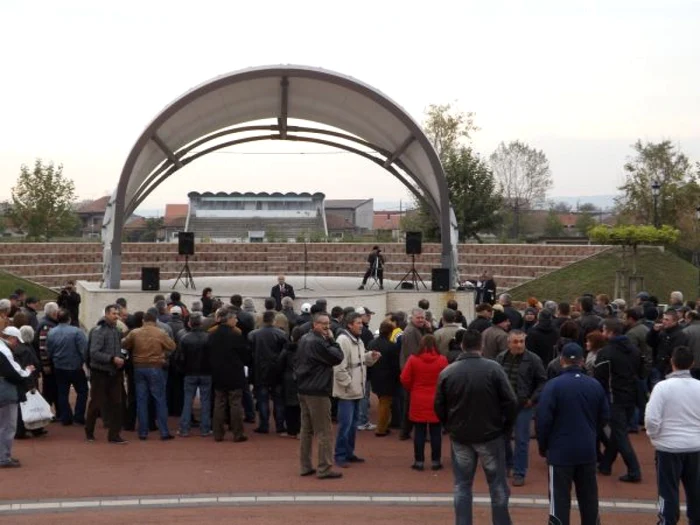 Protest pe strada Crişan FOTO Corina Macavei