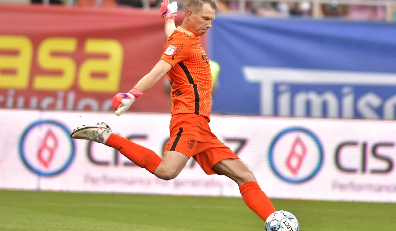 Giedrius Arlauskis, noul portar al lui CSU Craiova (FOTO: Sportpictures)