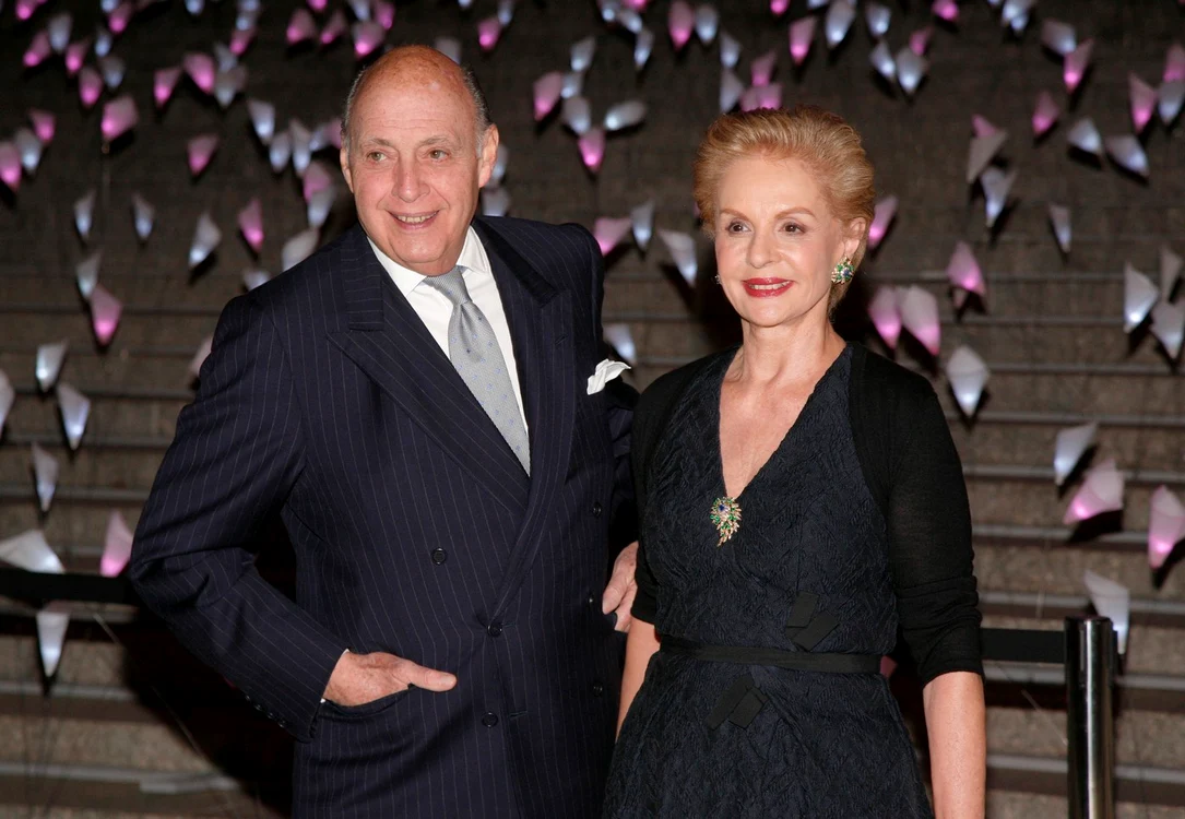 Carolina Herrera și Marchizul Reinaldo Herrera   profimedia 0723565652 jpg