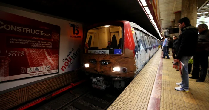 Metroul din Bucureşti rămâne cel mai ieftin din Europa FOTO: Mediafax