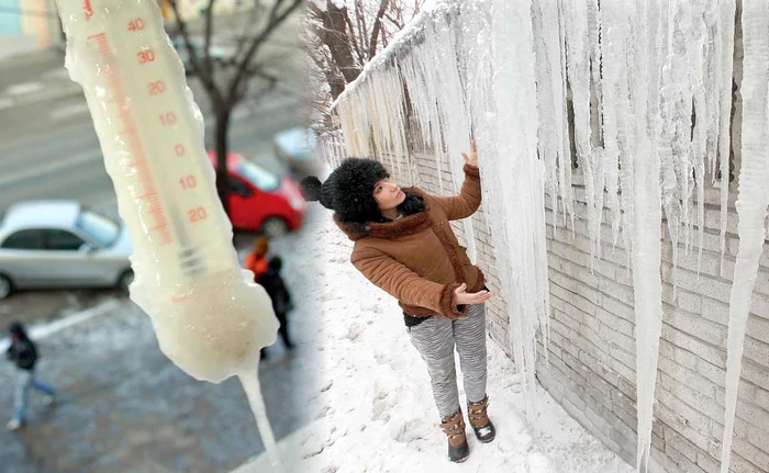 Temperaturile din termometru vor coborî până la minus 20 de grade