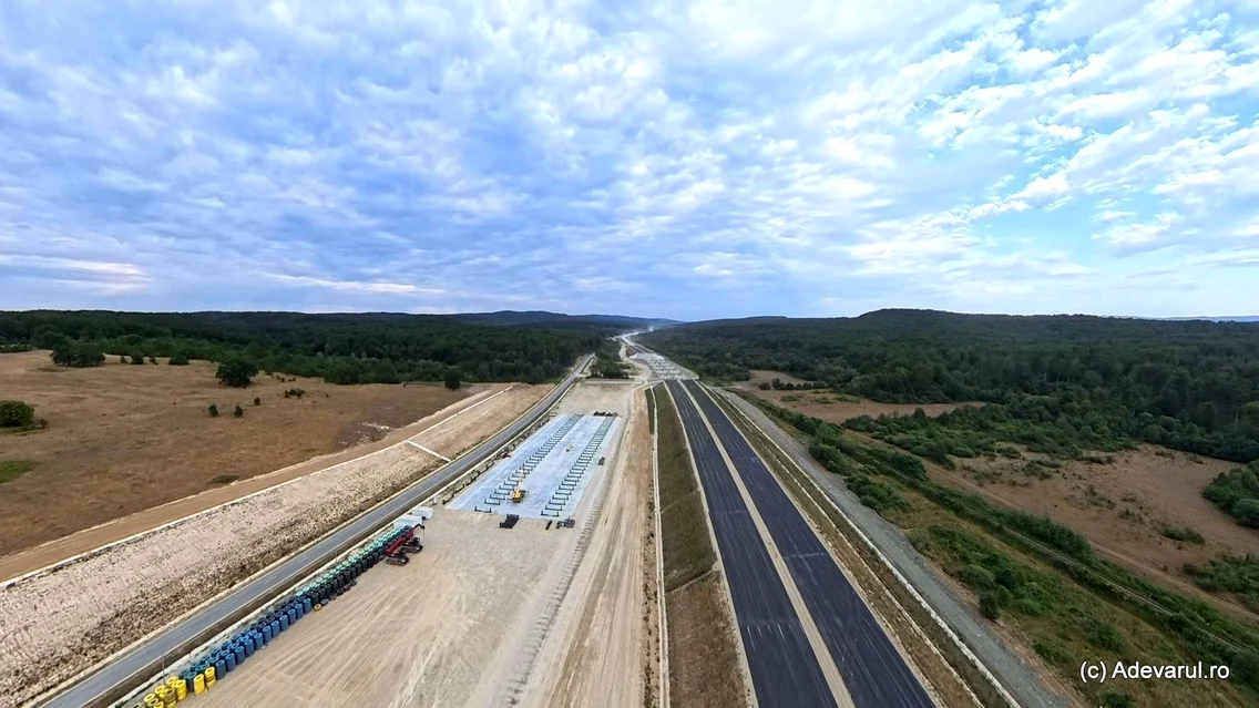 Șantierul Autostrăzii A1 Lugoj Deva între Margina și Holdea  Iulie 2026  Foto Daniel Guță ADEVĂRUL (14) jpg