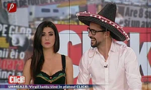 Alexandru Constantin și Diana Bart, costumați conform tradiției mexicane jpeg