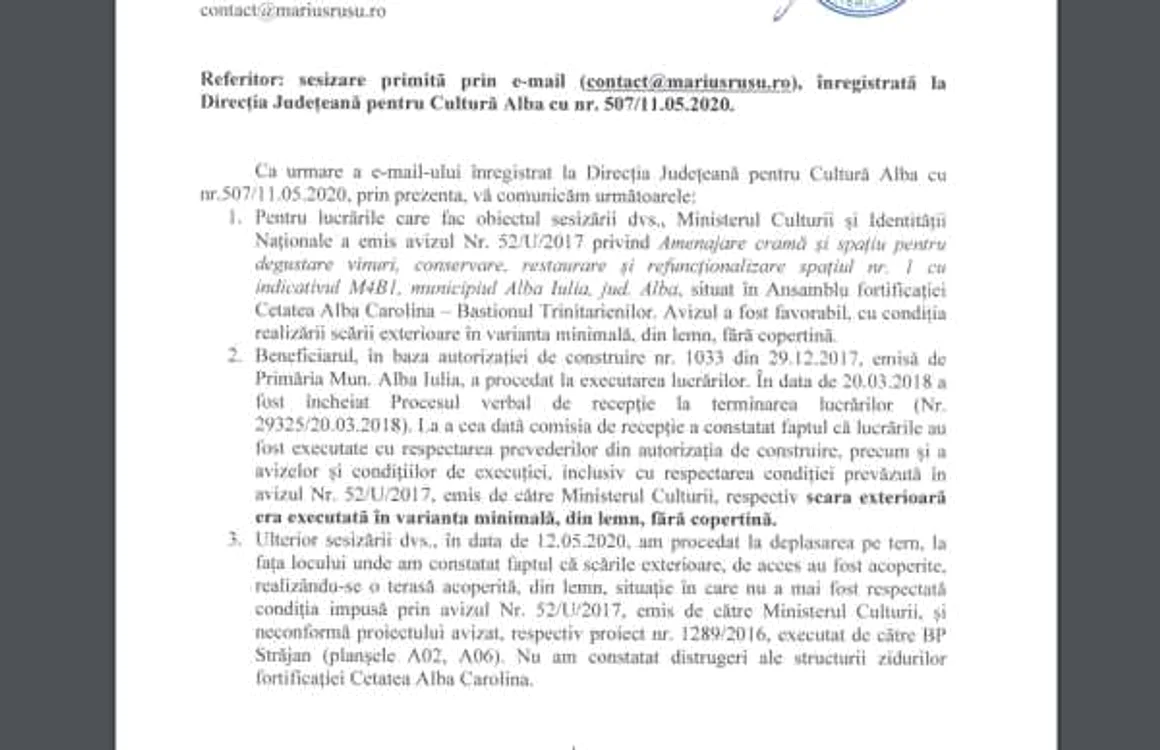 constructie cetate alba