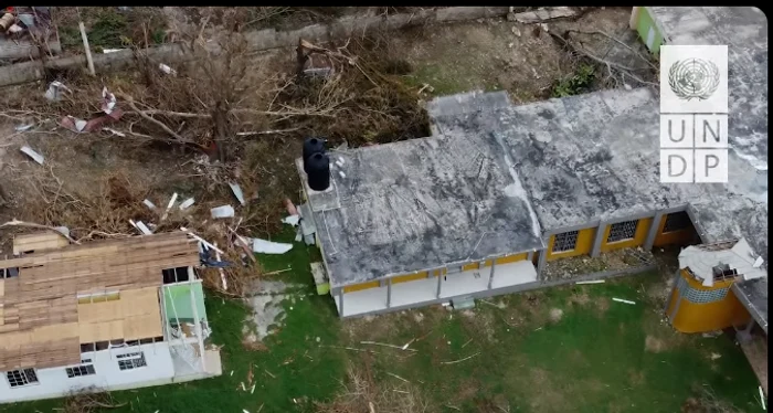 Uraganul a lăsat dezastru în urma sa. FOTO captură FacebookUNDP