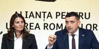 Anca Alexandrescu și George Simion FOTO Captură video 
