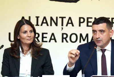 Anca Alexandrescu și George Simion FOTO Captură video 