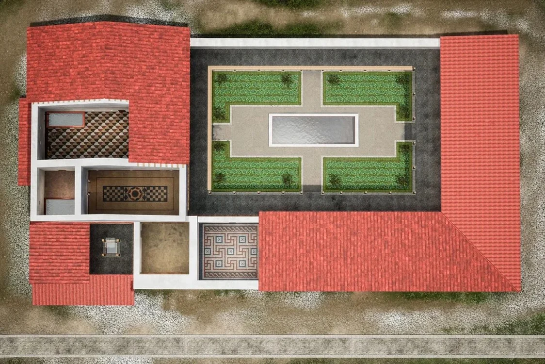 Reconstruire a casei comandantului garnizoanei de la Apsaros 
