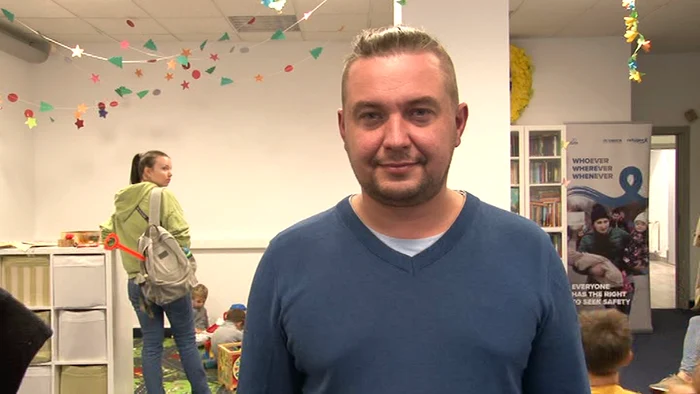 Mihail, ucraineanul care s-a îndrăgostit de limba română FOTO Ioan Buciumar