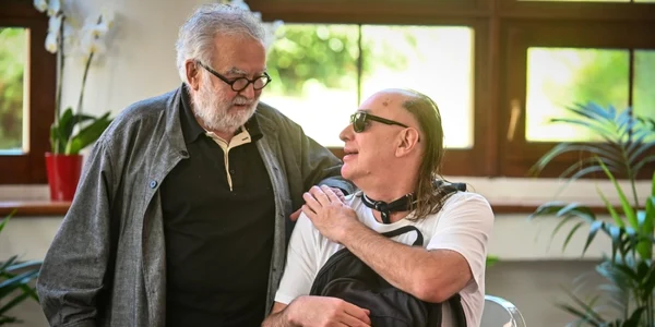 George Banu în dialog cu Andriy Zholdak - Foto
