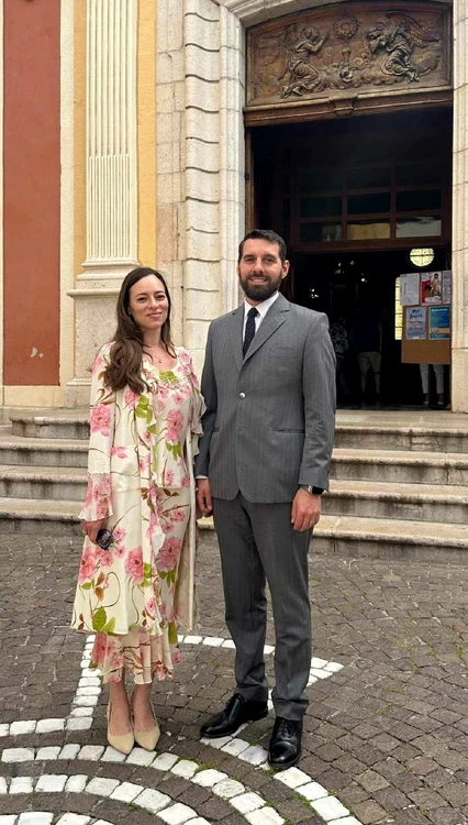 Cuplul princiar a fost invitat la un eveniment în Antibes. FOTO: Instagram