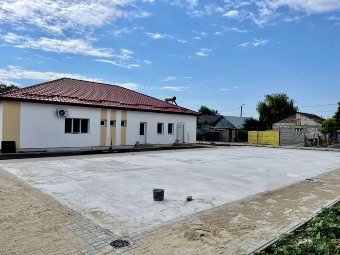 Centrul comunitar se află în reabilitare FOTO Facebook/M.D.