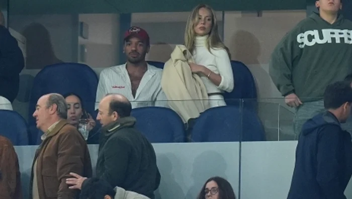 Actrița spaniolă Ester Expósito, la marele meci dintre Real și Atletico  FOTO: captură video