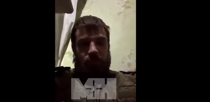 Soldatul a înregistrat un mesaj despre abuzurile la care îi supun comandanții Foto: Captură Video X