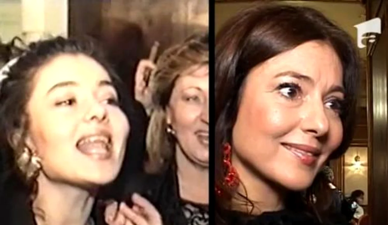 Oana Sârbu, atunci (foto stânga) și acum (foto dreapta)