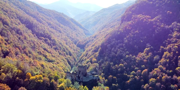 Cetatea medievală Colț din Retezat  Foto Daniel Guță jpg