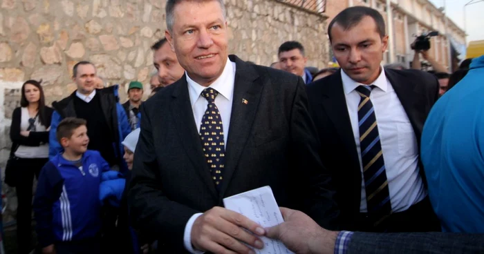 Iohannis a obţinut victoria în Deva. FOTO: Daniel Guţă. ADEVĂRUL.