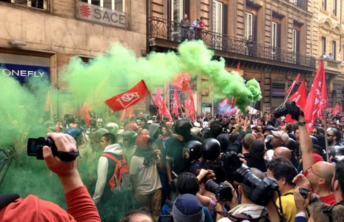 proteste Italia foto Repubblica