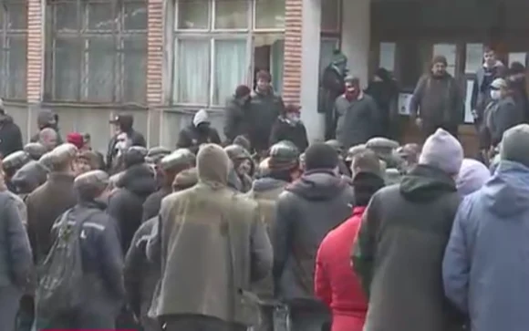 Minerii din Valea Jiului protestează în București. „Ortacii” se alătură mitingului organizat de confederațiile sindicale