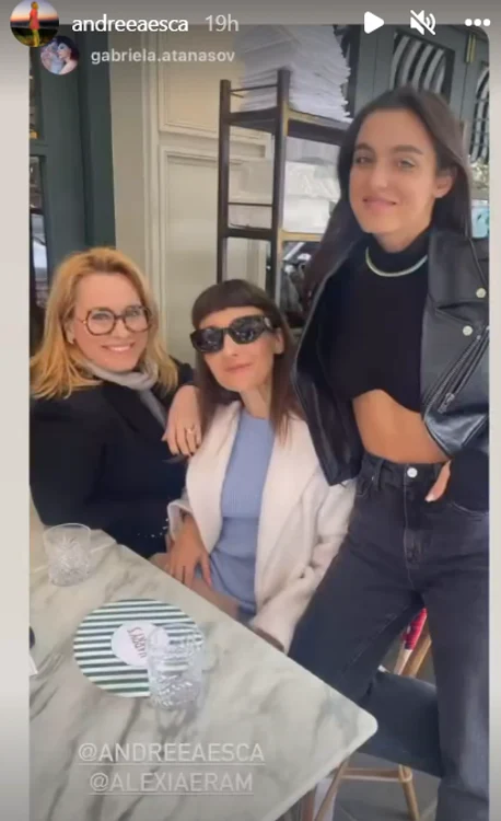 Andreea Esca și Alexia Eram au luat masa la Londra