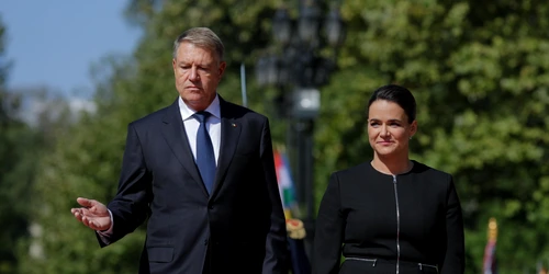 Preşedintele Klaus Iohannis o primește pe Katalin Novak, preşedintele Ungariei, la Palatul Cotroceni din București Foto Inquam Photos George Calin (2) jpg