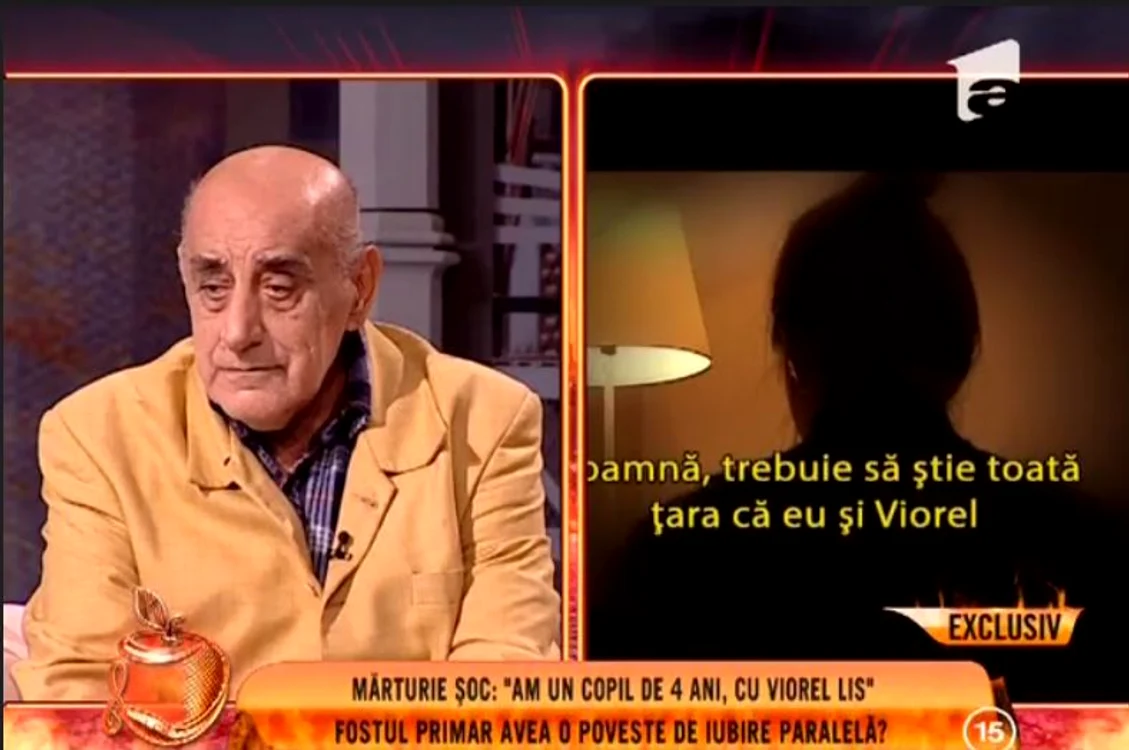 Viorel Lis a urmărit mărturia femeii în direct