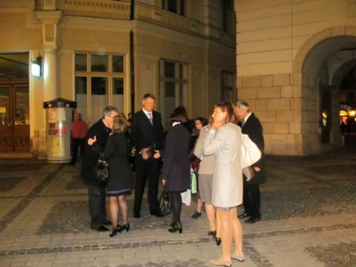 Klaus Iohannis la Inviere