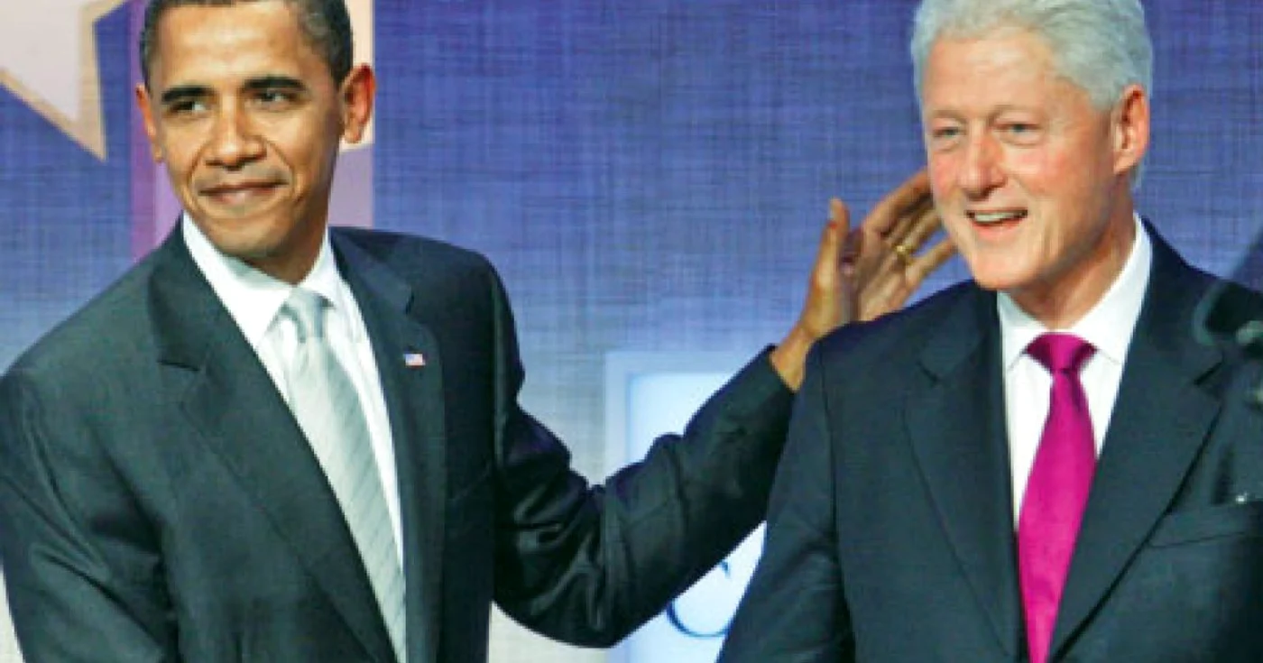 În public, Bill Clinton şi-a afişat doar simpatia faţă de Obama