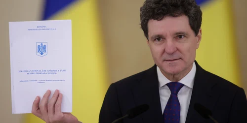 Nicușor Dan, conferință de presă la Palatul Cotroceni Inquam Photos / George Călin