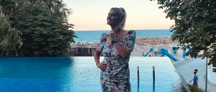 Raluca Guslicov stă la mare toată vara Foto: Instagram 