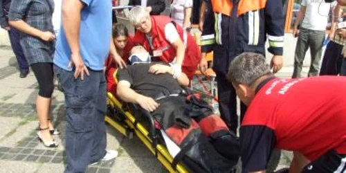 Satu Mare: Cristian Silaghi, bărbatul peste care a căzut liftul, a refuzat internarea
