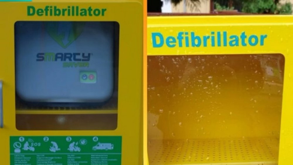 Furt fără sens în centrul Brașovului: unul din defibrilatoarele gratuite a dispărut. Medic: „Mă simt dezamăgit și scârbit”